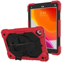 Etui do iPad 9/8/7 10.2” z Podstawką i Paskiem na Ramię Czerwone