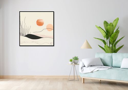 Plakat 90x90cm Miękkie Wzgórze na Arena.pl