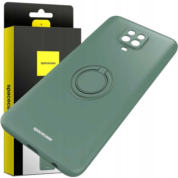 Spacecase Silicone Ring Redmi Note 9S/9 Pro Dark Green zdjęcie 8