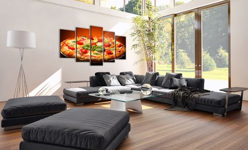 Obraz Na Płótnie - Pizza Posiłek - 160X85 Cm - Ea160X85-2717 na Arena.pl