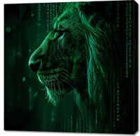 Obraz 90x90cm Kod Siły