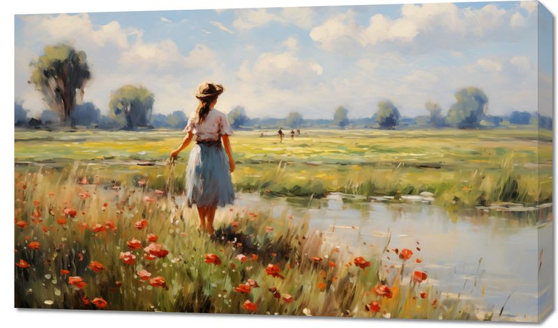 Obraz 100x60cm Wiejski Spokój zdjęcie 1