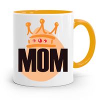 Kubek Żółty Prezent Dla Mamy Matki Mamusi Mom Z Nadrukiem Ze Zdjęciem