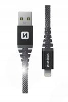 Kabel niktrade USB - Apple Lightning 1,5 m szary