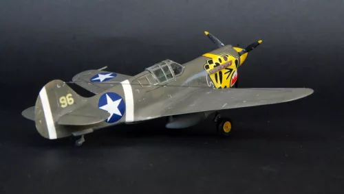 P-40E Aleutian Tiger, D-202, 1:72 na Arena.pl