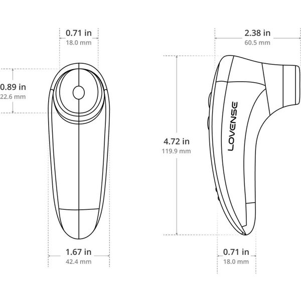 Lovense Tenera 2 Clitoral Suction Stimulator zdjęcie 13