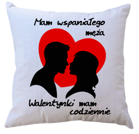 Poduszka na Walentynki