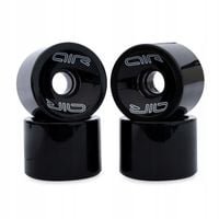 Kółka koła do Longboardu 70 x 51 mm czarne