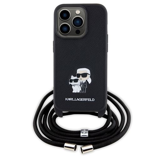 Etui Karl Lagerfeld do iPhone 15 Pro, Czarny na Arena.pl