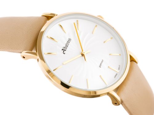 ALBATROSS ABAC11 (za540b) beige / gold na Arena.pl