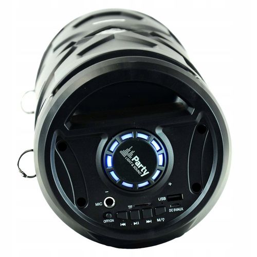 PRZENOŚNA KOLUMNA GŁOŚNIK KARAOKE BLUETOOTH +2 MIKROFONY BEZPRZEWODOWE na Arena.pl