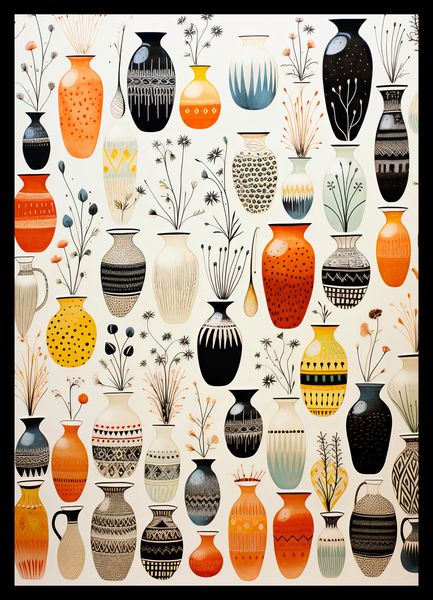 Plakat 29,7x42cm Symfonia Wazonów zdjęcie 2