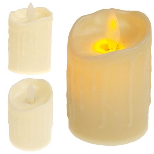 C61801 ŚWIECZKA LED Z PŁOMIENIEM wkład do znicza JAK WOSK na Arena.pl