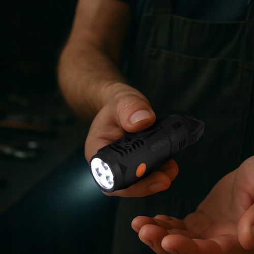 Latarka LED brelok 5 trybów USB-C kieszonkowa VERGIONIC na Arena.pl