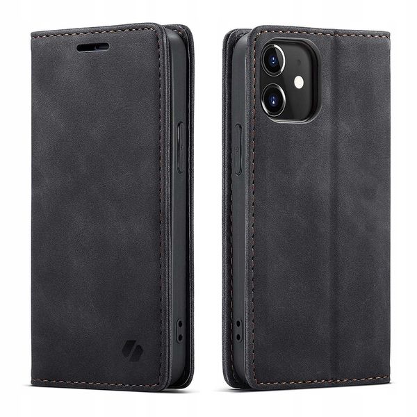 Spacecase Wallet Iphone 12/12 Pro Black zdjęcie 3