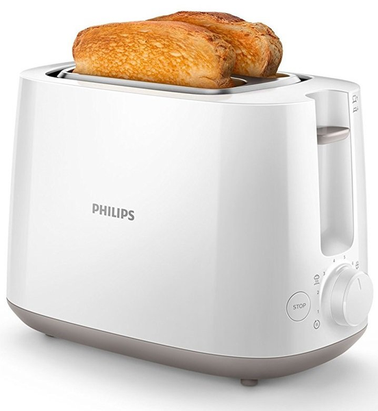 Toster Philips Daily Collection HD2581/00 biały zdjęcie 1