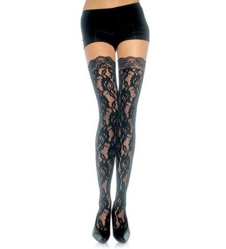 Koronkowe pończochy do pasa na Arena.pl