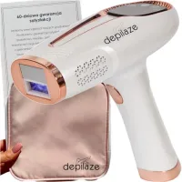 DEPILATOR IPL Depilaze BEZBOLESNY BIKINI +KOSMETYCZKA NA DEPILATOR LASEROWY