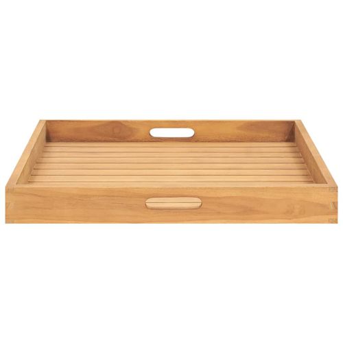 Taca, 60x60 cm, lite drewno tekowe na Arena.pl