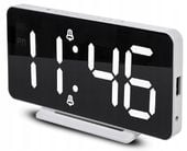 Zegar elektroniczny LED GreenBlue GB383 Alarm, termometr