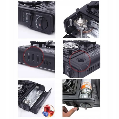 Kuchenka Turystyczna Gazowa Kuchenka Kempingowa Happy Home BDZ-155-A 2500W na Arena.pl