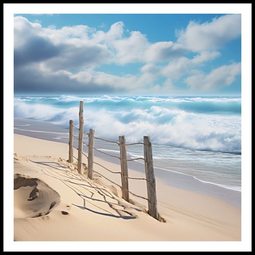 Plakat 100x100cm Szepty Oceanu na Arena.pl