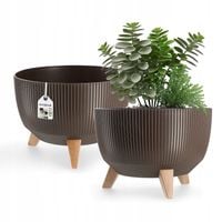 KADAX Doniczka Donica Wkład Misa Na Nóżkach 33cm