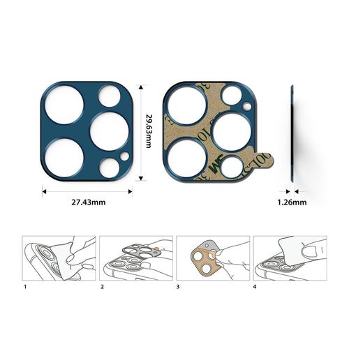 RINGKE CAMERA STYLING IPHONE 12 PRO MAX SILVER na Arena.pl