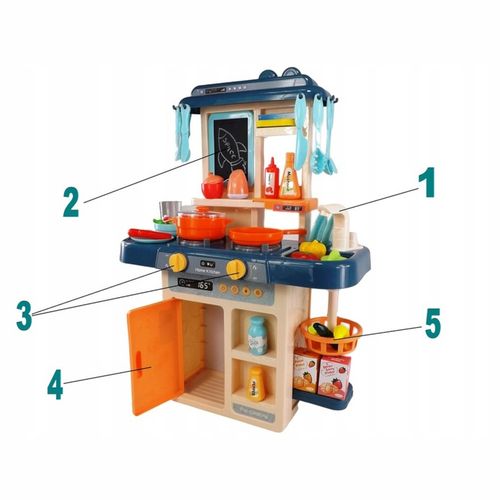 Kuchnia dla dzieci lodówka kran z wodą para 167 na Arena.pl