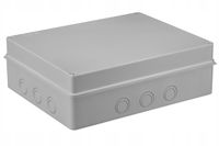 PUSZKA NATYNKOWA HERMETYCZNA IP65 380x300x120mm PAWBOL S-BOX 716 SZARA