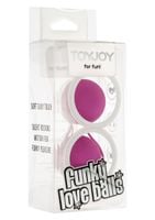 funky love balls violet