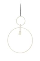 Lampa wisząca Dorina matt white