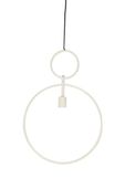 Lampa wisząca Dorina matt white