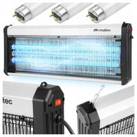 MOCNA LAMPA OWADOBÓJCZA NA MUCHY KOMARY OWADY PUŁAPKA ELEKTRYCZNA UV