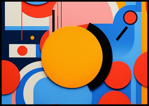 Plakat 84,1x59,4cm Kalejdoskop Emocji na Arena.pl