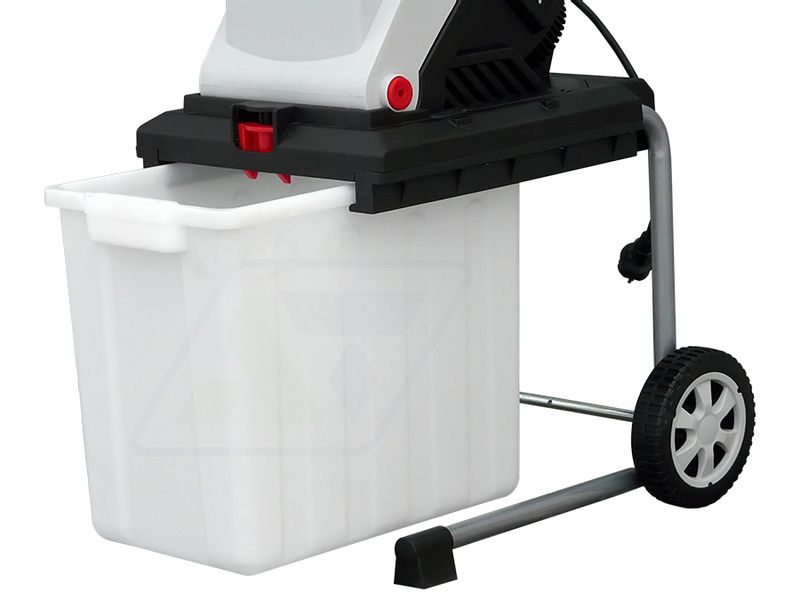 ROZDRABNIACZ DO GAŁĘZI NAC SHE 250B-BOX-G 2500 W NOŻOWY + POJEMNIK zdjęcie 9