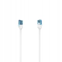 Kabel sieciowy HAMA CAT 6a 10 Gbit/s U/UTP Płaski 10m
