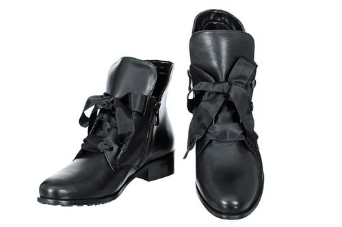 JESIENNE BOTKI SKÓRZANE  - 40 na Arena.pl