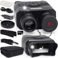 LORNETKA NOKTOWIZYJNA NOKTOWIZOR NV700 ZOOM 5X EKRAN 3,5" PAMIĘĆ 32GB