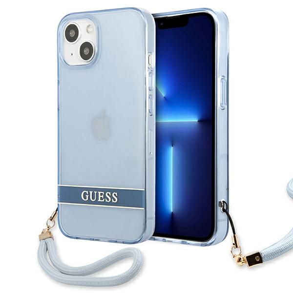 Etui Guess do iPhone 13 mini, Niebieski zdjęcie 1
