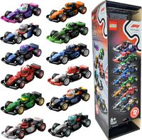 71049 - lego minifigures - kolekcjonerskie bolidy f1 - komplet 12 szt.