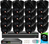 Zestaw Monitoringu DAHUA 16 Kamer 6MPx 3K+ Dzień/Noc Full Kolor Detekcja