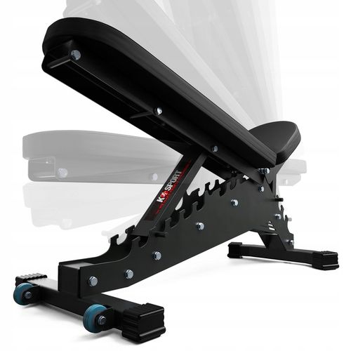 Ławka treningowa do cwiczen ławeczka regulowana składana skośna pod SZTANGĘ na Arena.pl