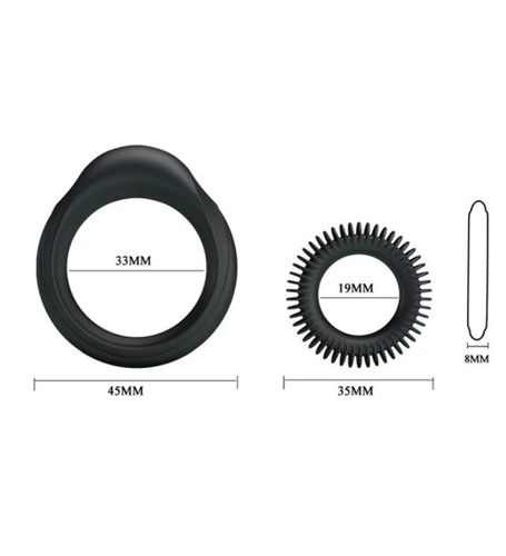 Dwa silikonowe ringi na Arena.pl