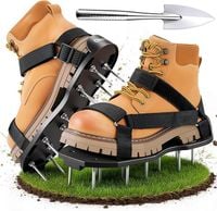 CZARNE NAKŁADKI NA BUTY NAPOWIETRZAJĄCE TRAWNIK - OHUHU - GAT-02