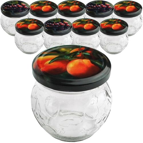 10x SŁOIK 200ML Z ZAKRĘTKĄ NA PRZETWORY DŻEM SŁOICZEK DO DESERÓW na Arena.pl