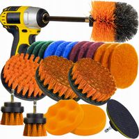 SZCZOTKI NA WIERTARKĘ WKRĘTARKĘ SPRZĄTAJĄCE + PADY