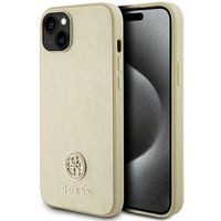Etui Guess do iPhone 15, iPhone 14, iPhone 13, Złoty