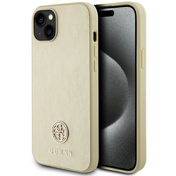 Etui Guess do iPhone 15, iPhone 14, iPhone 13, Złoty zdjęcie 1
