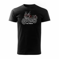 Koszulka z motocyklem na motor Honda NC 750 X NC750X męska czarna REGULAR M